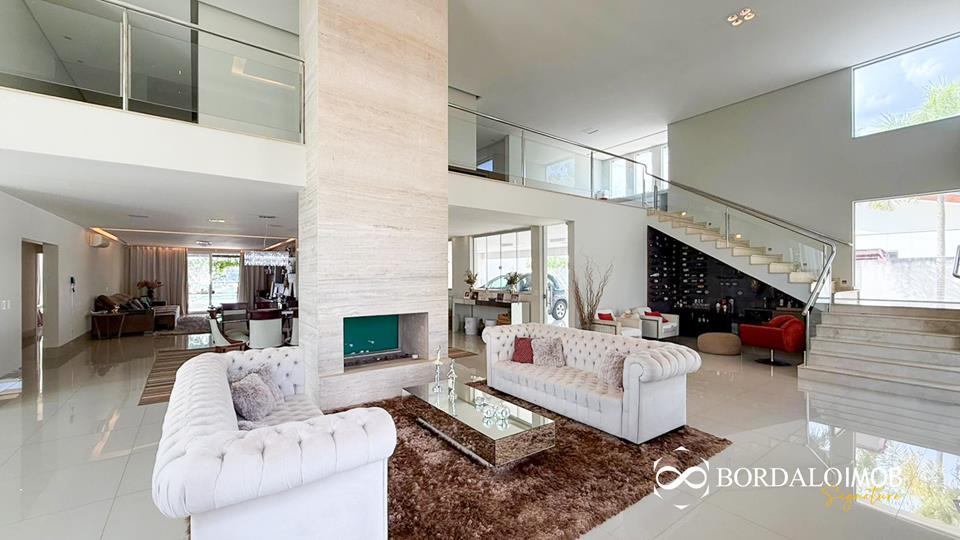 Casa com 2 andar com 5 Quartos bem Distribuida Lazer Completo Perpendicular - Lago Sul, Brasília - Foto 5